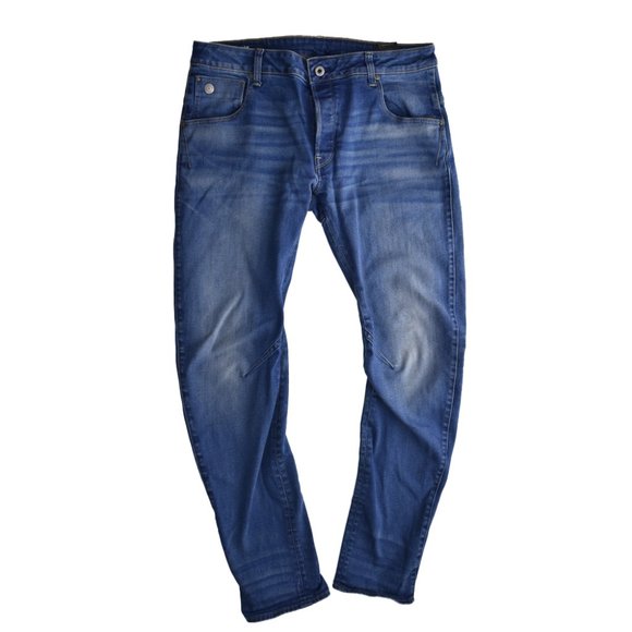 G-STAR RAW Arc 3D Slim Medium Blue Jeans 33x32 Great Condition - Picture 3 of 10